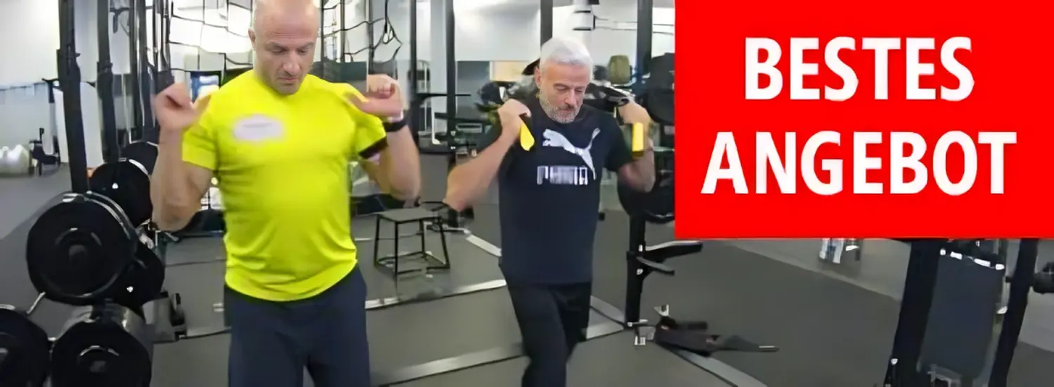 Zwei alte Männer Von Personal Trainer Eddy Norton