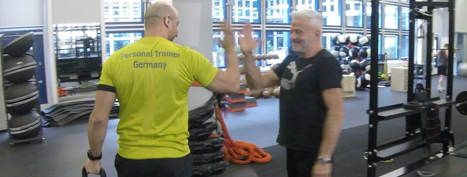 Zwei alte Männer Von Personal Trainer Eddy Norton