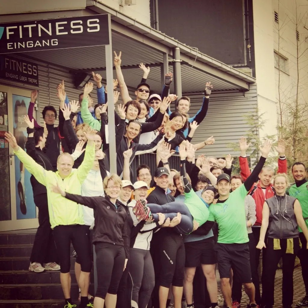 Gruppe von Menschen von Personal Trainer Eddy Norton